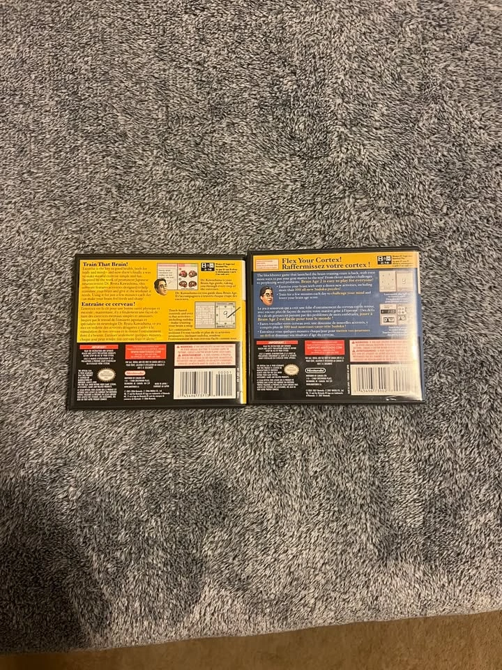 Brain Age 1 & 2 — Nintendo DS (Complete in Box) - photo 3