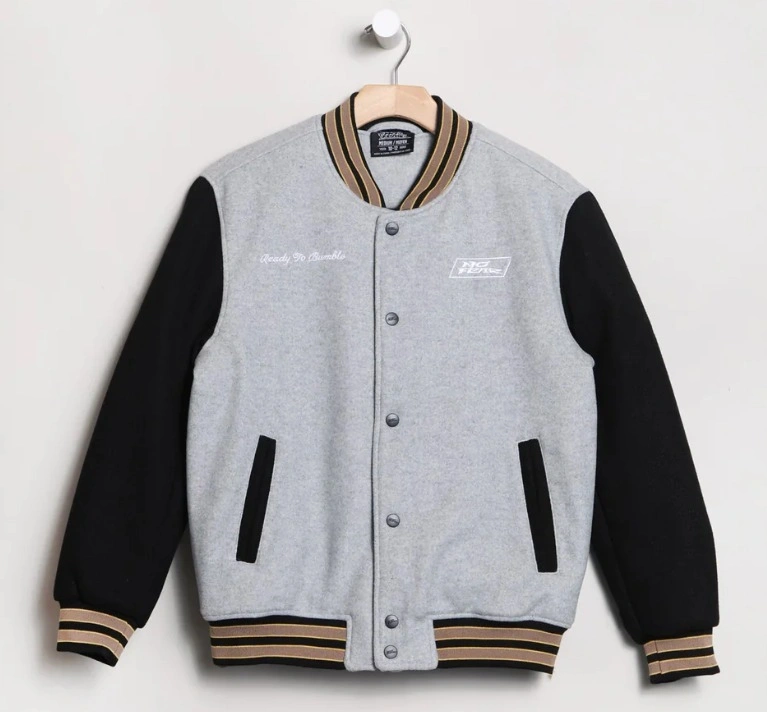 Brand New No Fear Varsity Jacket - photo 3