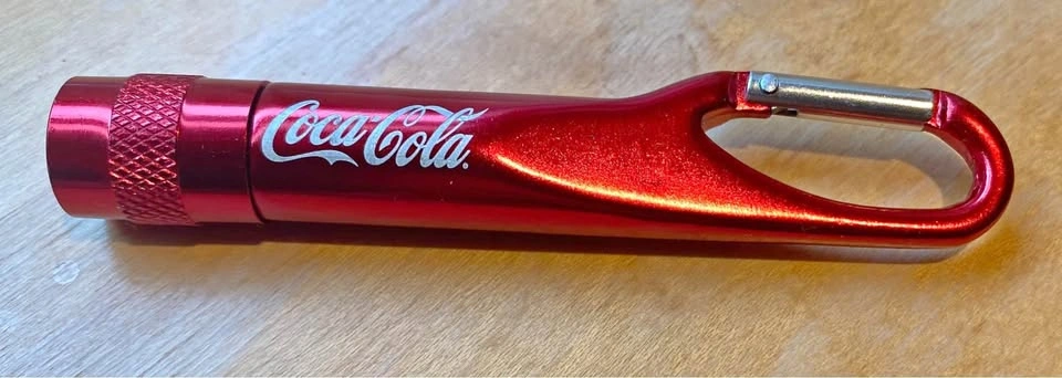 Coca-Cola Flashlight Keychain