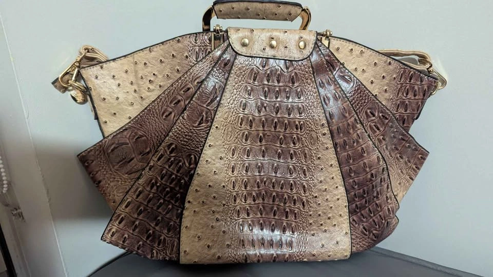 Handbag + Matching Wallet -Never Used Before