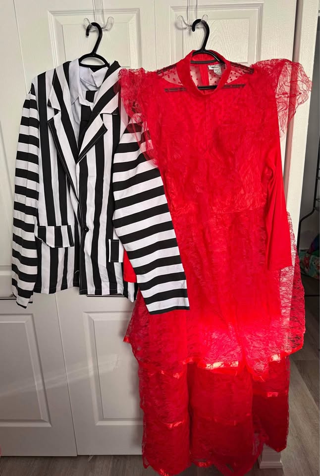 Beetlejuice & Lydia Costumes - Plus Size