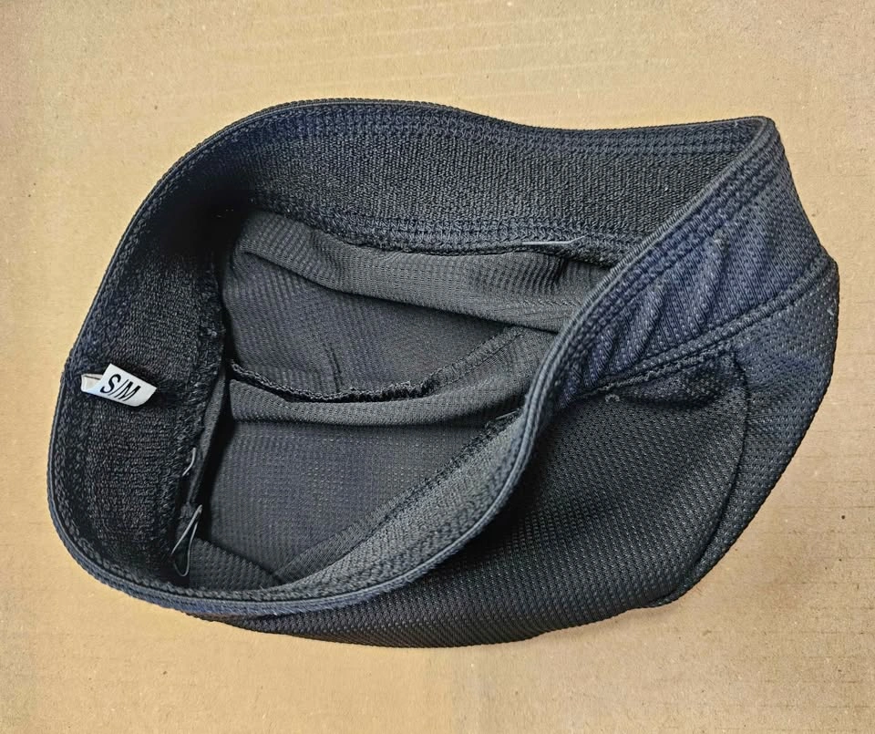 Terez Leather Black Breathable Mesh Helmet Liner Beanie - photo 3