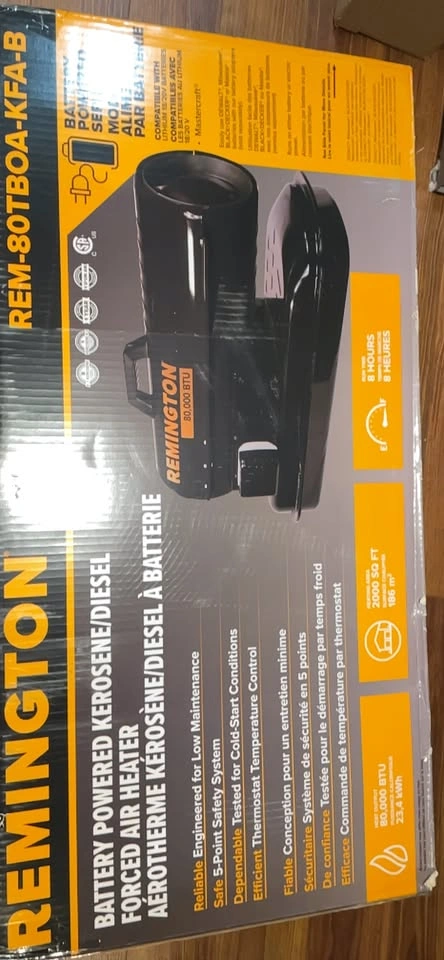 Remington REM-80TBOA-KFA-B Heater - photo 4