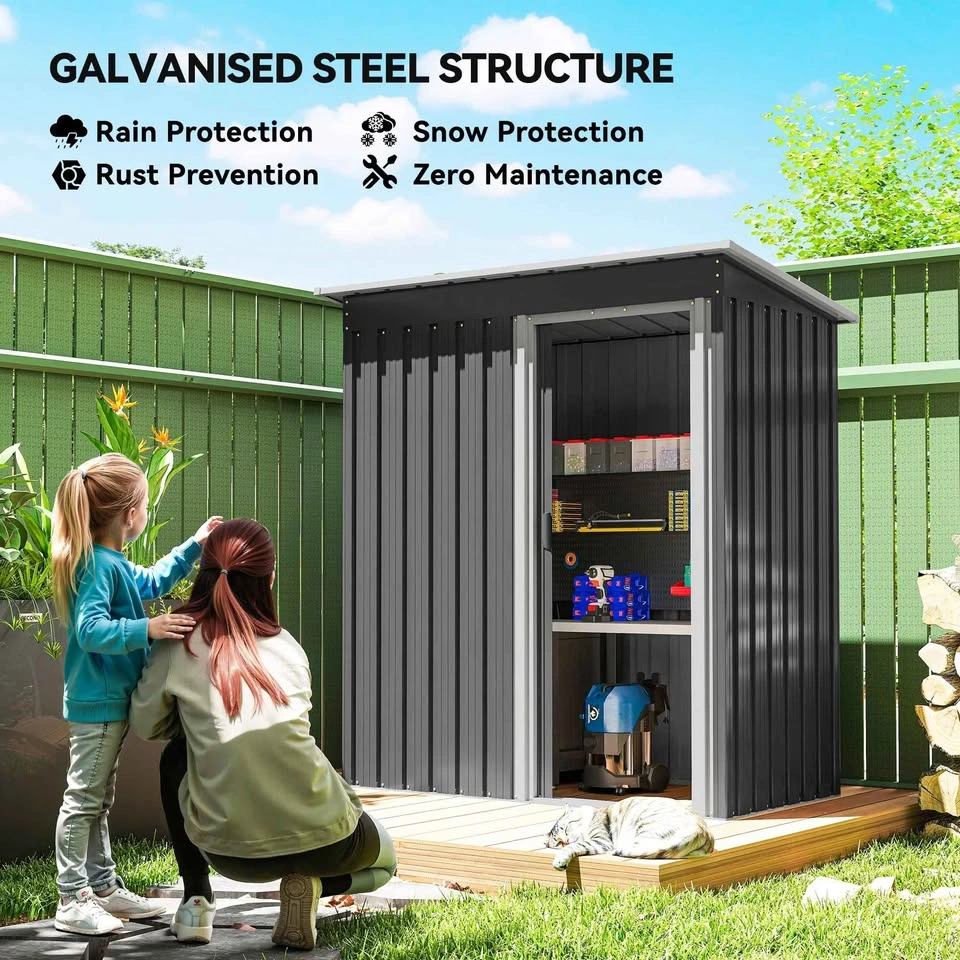Brand New 5x3 Outdoor Storage Shed with Sliding Door - photo 3