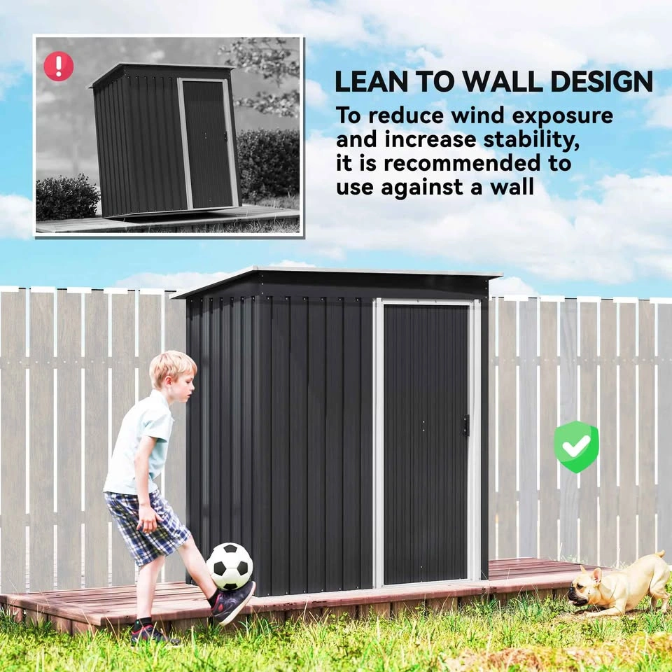 Brand New 5x3 Outdoor Storage Shed with Sliding Door - photo 5