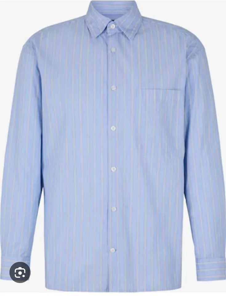 Strellson Casyn Shirt Light Blue Stripes M 🥕 image indicator(3)