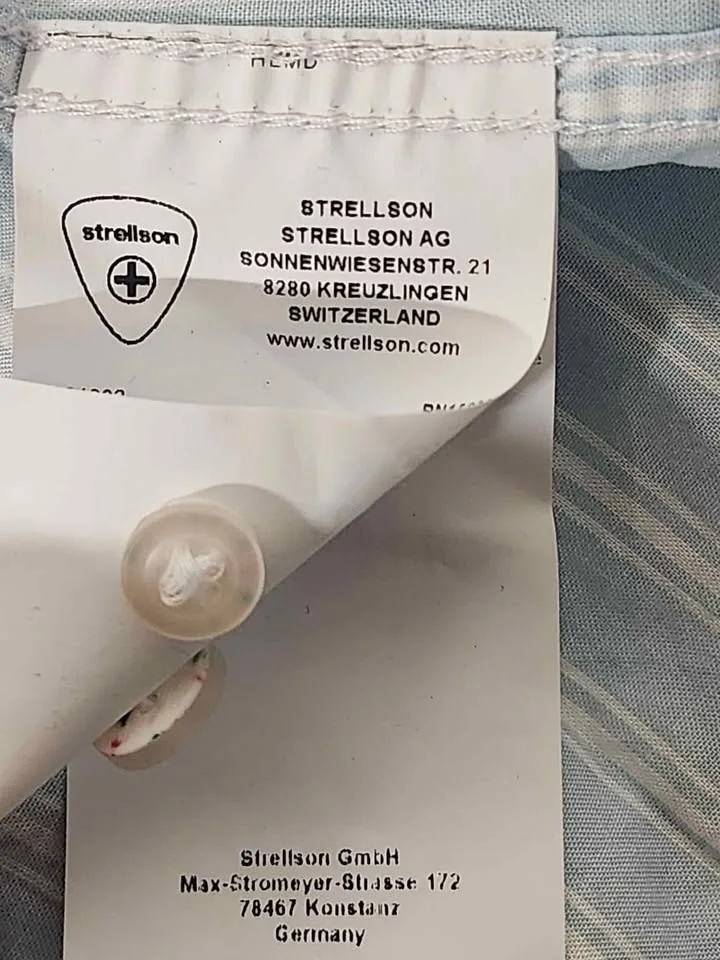 Strellson Casyn Shirt Light Blue Stripes M 🥕 image indicator(7)