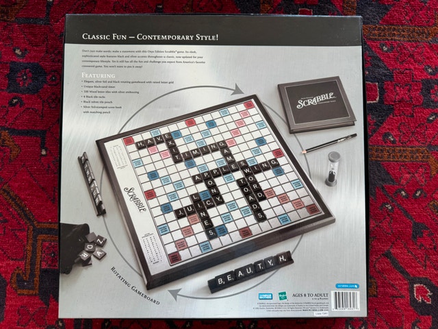 Set of 2 games - Scrabble Onyx Edition and Monopoly Onyx Edition - photo 4