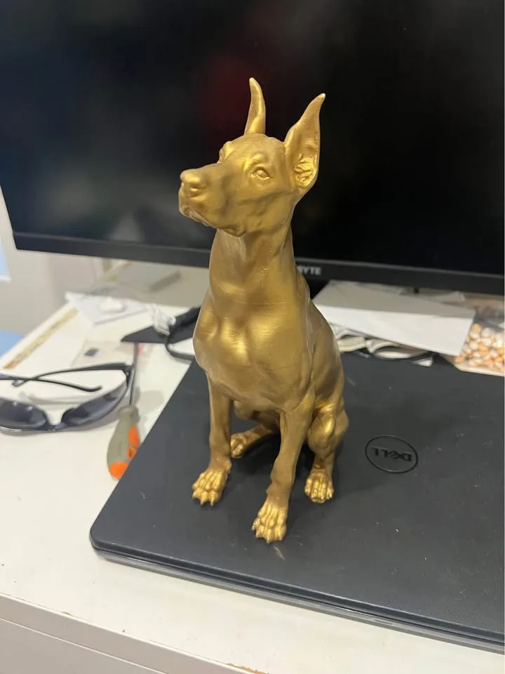 Doberman Statue image indicator(2)