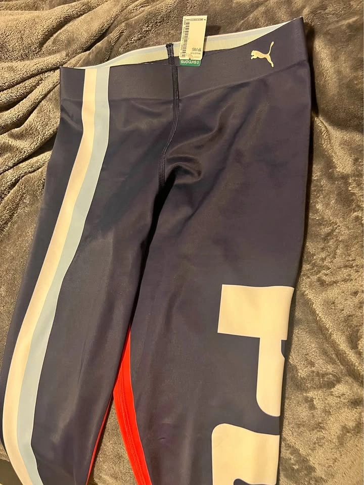 PUMA Varsity Tights in Navy