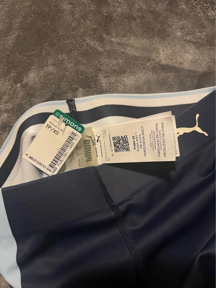 PUMA Varsity Tights in Navy - photo 4