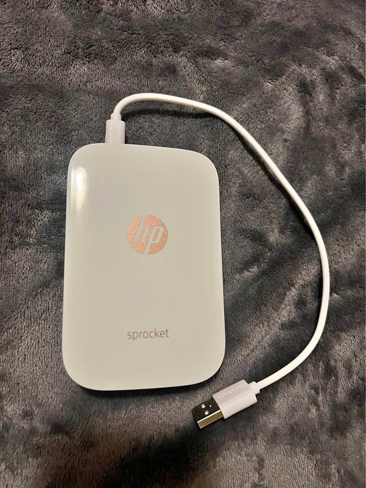 barely used hp sprocket 2x3 printer