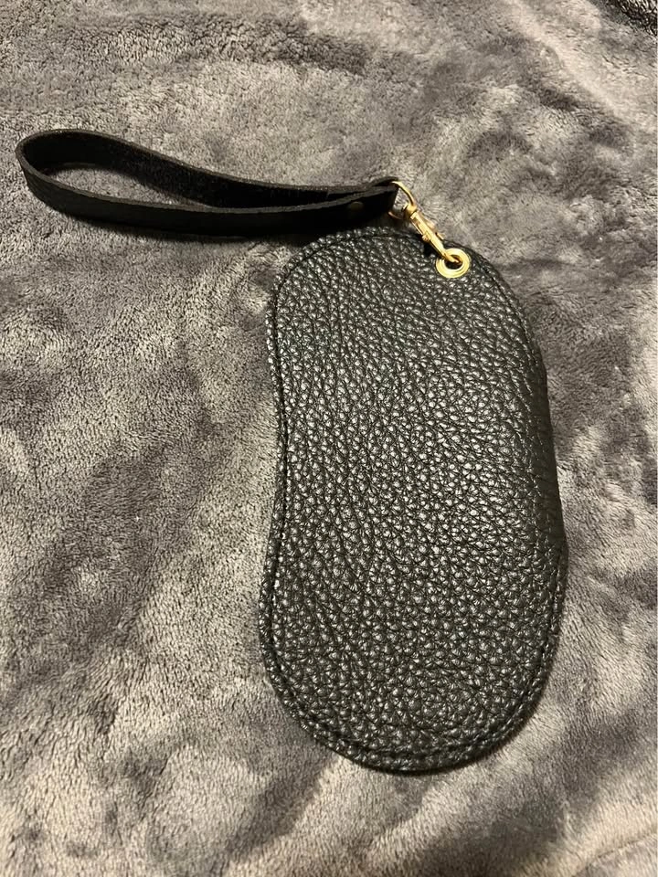 Glasses slim leather case - photo 2