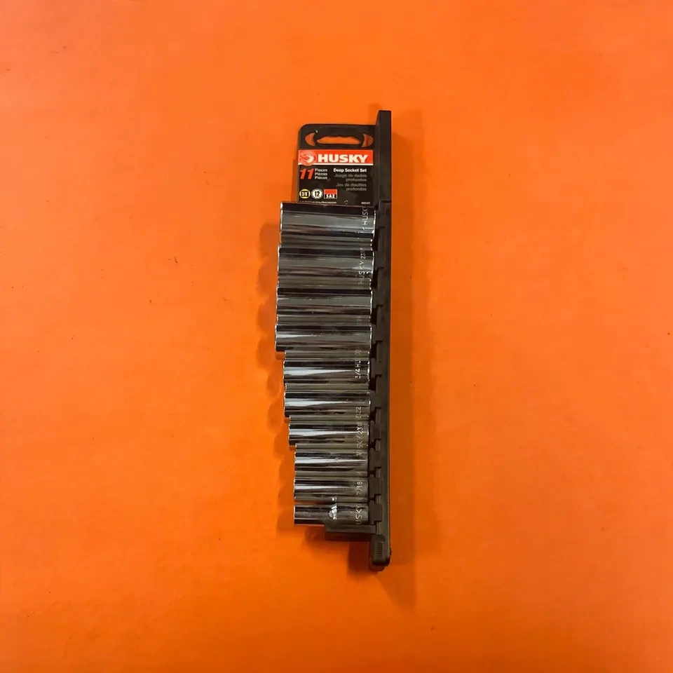HUSKY Deep Socket Set 3/8" 12 PT — 11 Pieces - photo 2