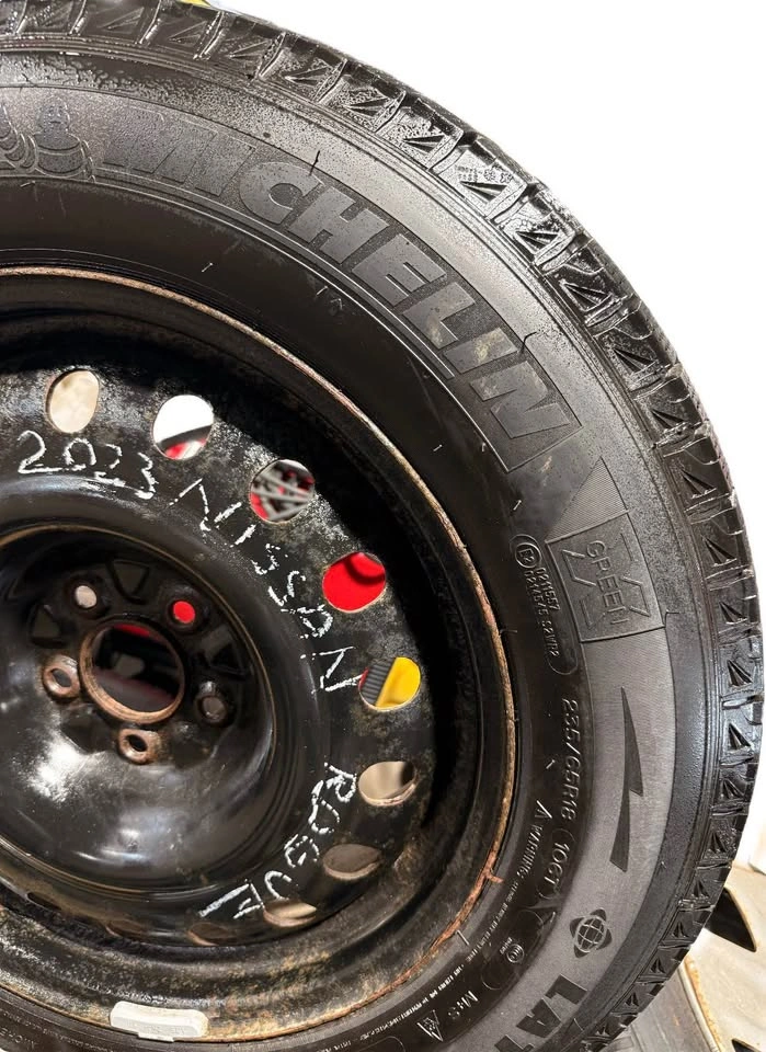 Michelin Latitude X-Ice 235/65R18 Winter Tires on Nissan Rogue R - photo 4
