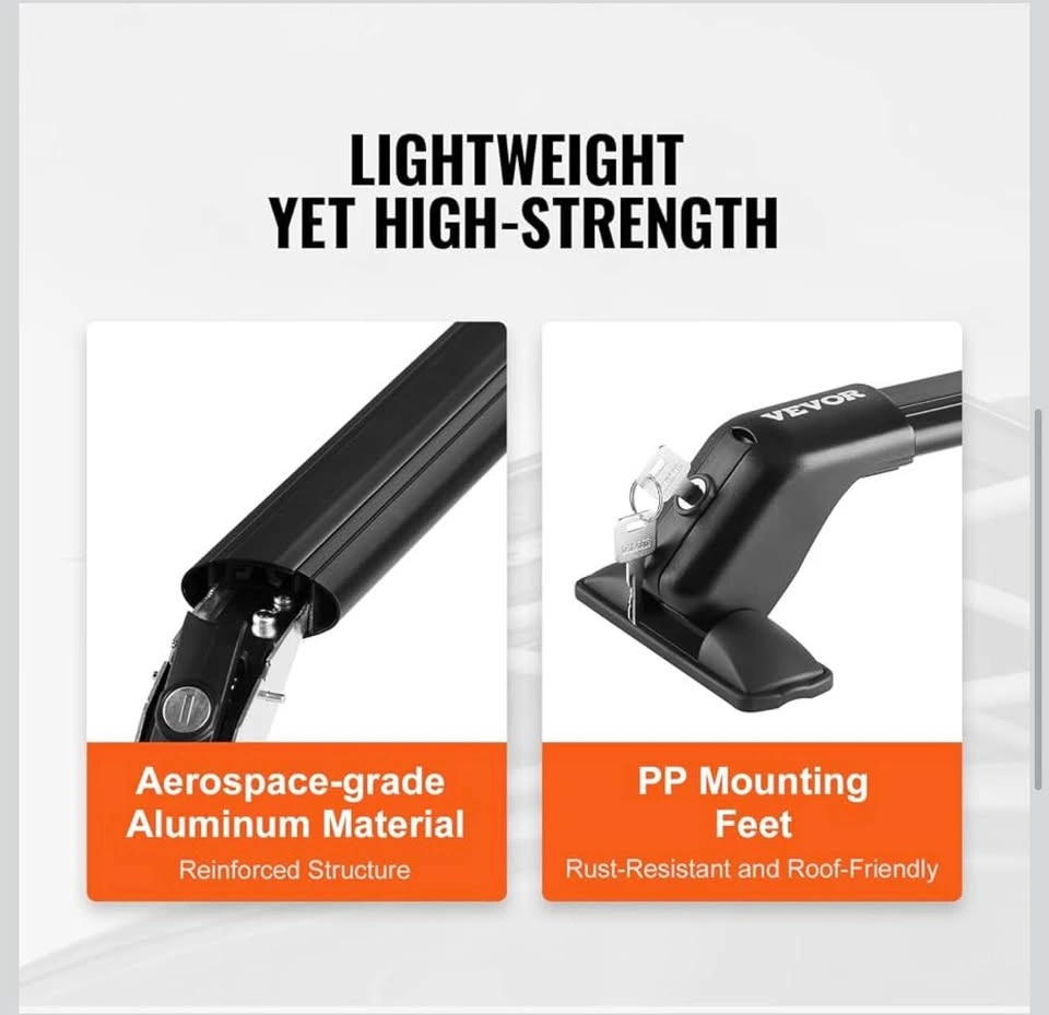Universal Roof Rack Cross Bars - photo 3