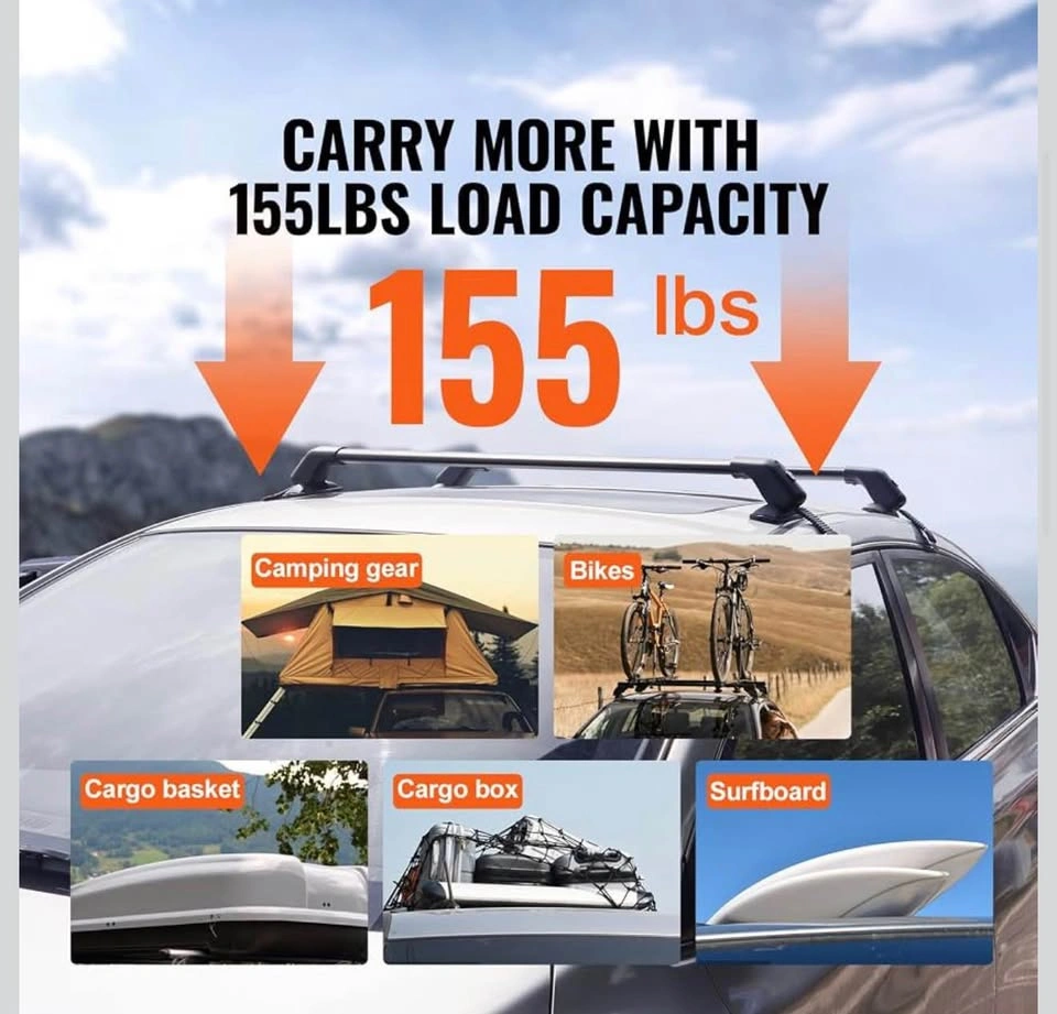 Universal Roof Rack Cross Bars - photo 4