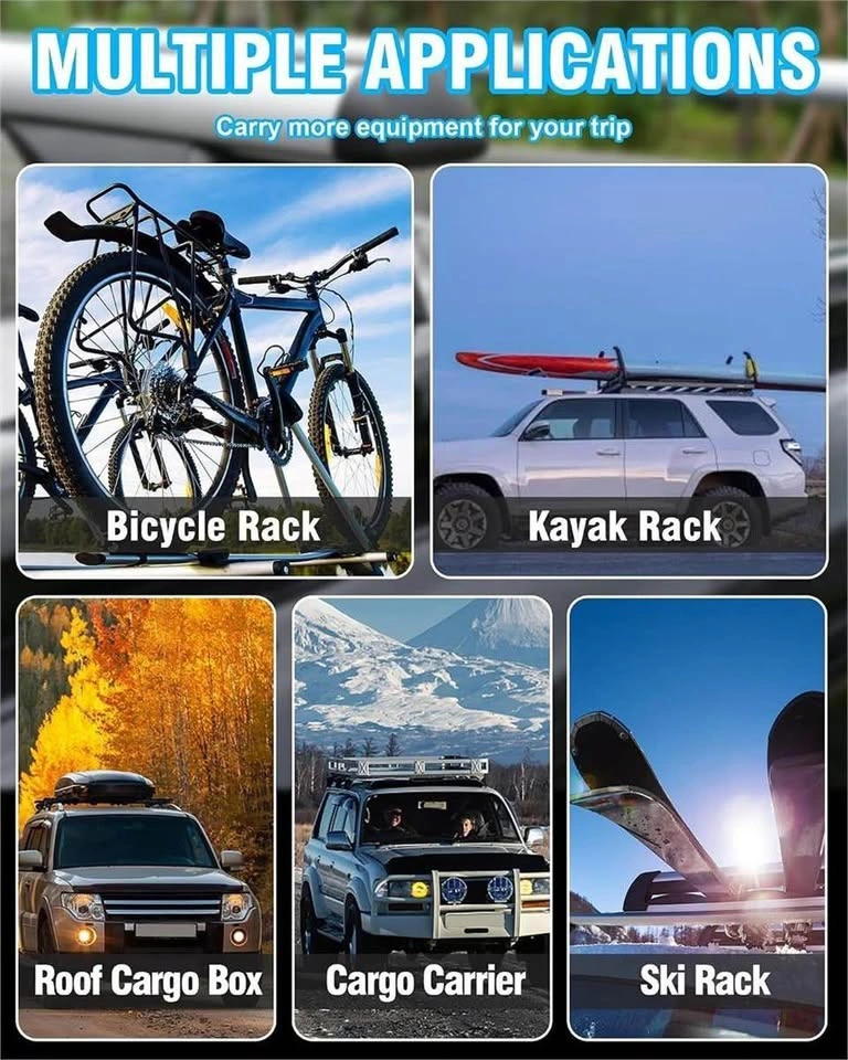 KOMSEPOR Universal Roof Rack Cross Bars - photo 5