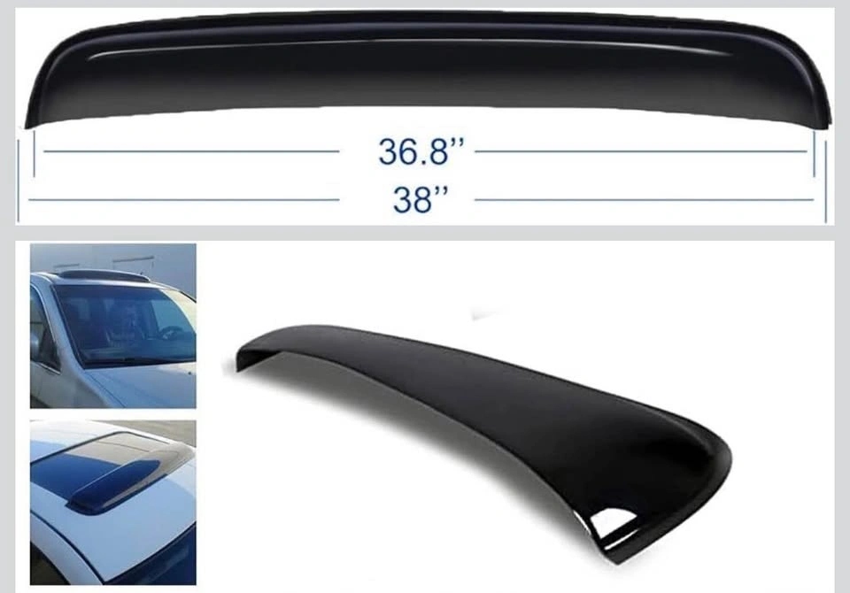 Universal Sunroof Moonroof Wind Deflector Visor - photo 5