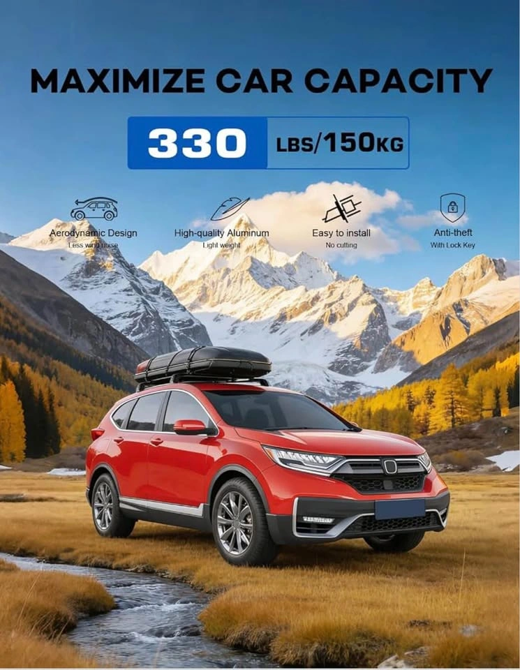 Honda CR-V Roof Rack Cross Bars (No Side Rails Needed) - photo 2