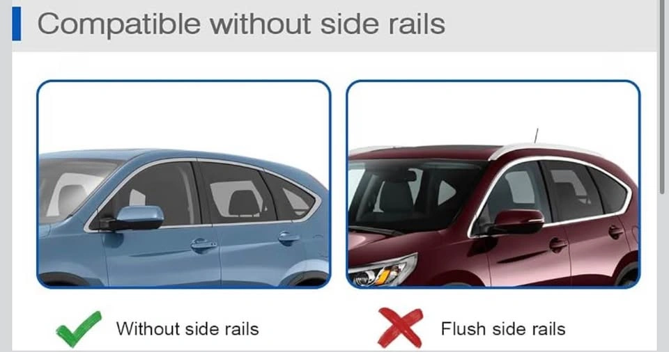 Honda CR-V Roof Rack Cross Bars (No Side Rails Needed) - photo 3