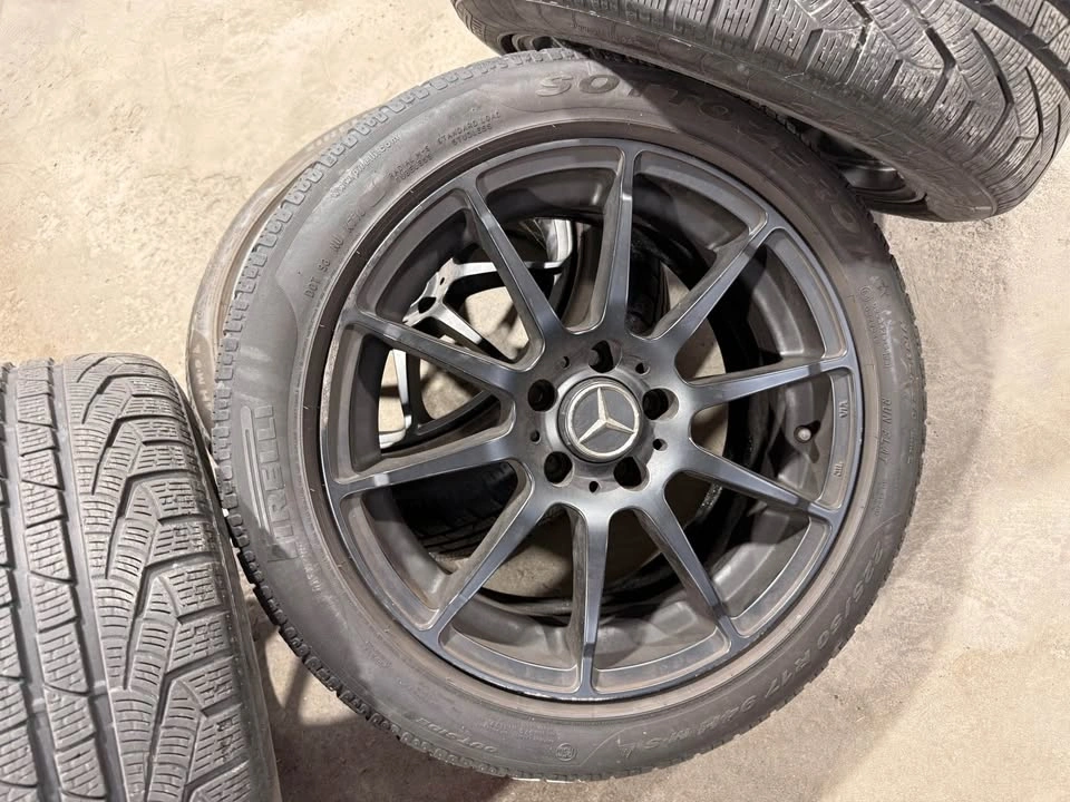 Mercedes-Benz C300 Rims with Pirelli winter 225/50 R17 Tires - photo 2