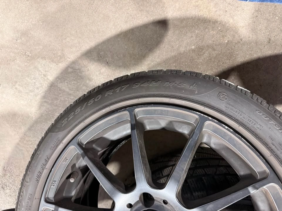 Mercedes-Benz C300 Rims with Pirelli winter 225/50 R17 Tires - photo 4