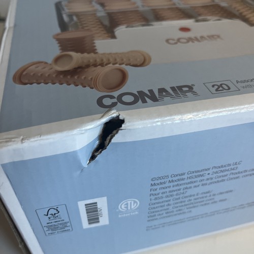 Conair Curls & Waves Hot Rollers 3 Sizes Indicator Light Pink - photo 5