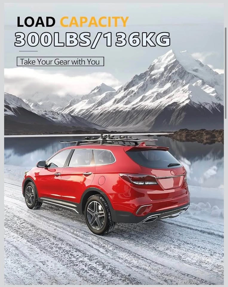 Roof Rack Cross Bars for Hyundai Santa Fe - photo 3