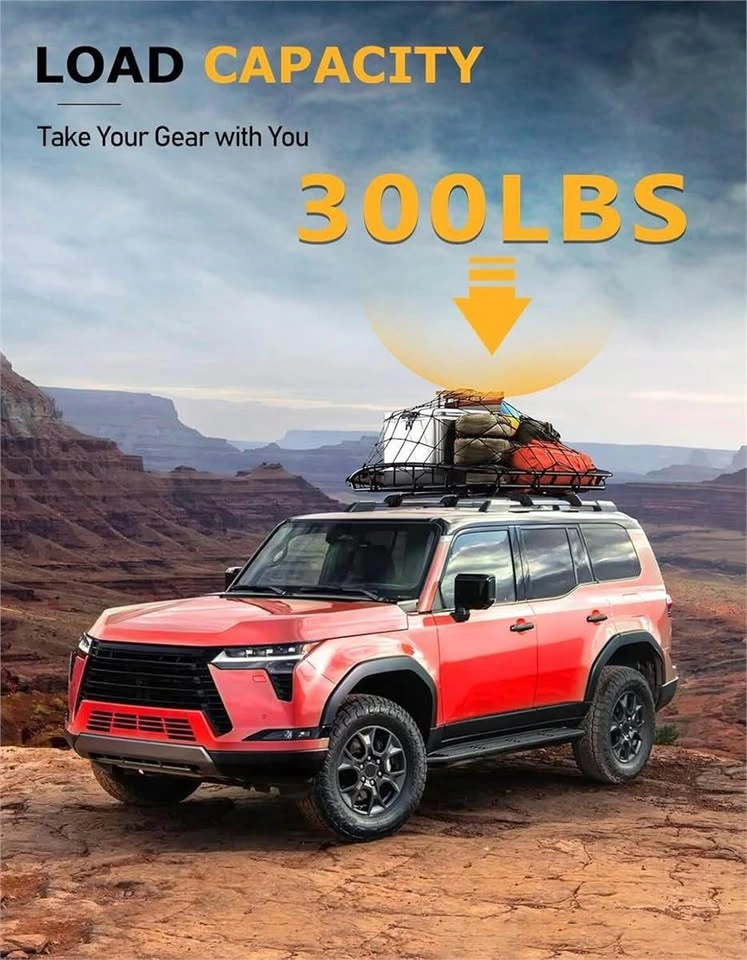 Roof Rack Cross Bars for Toyota Land Cruiser 250 & Lexus GX550 - photo 2