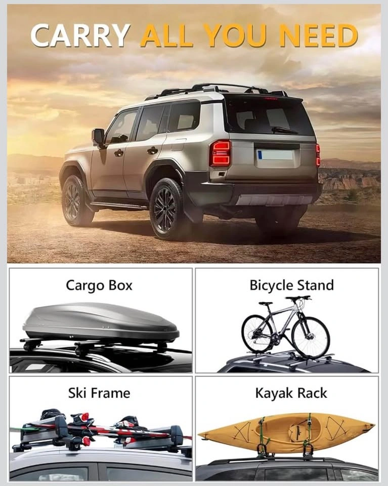 Roof Rack Cross Bars for Toyota Land Cruiser 250 & Lexus GX550 - photo 3