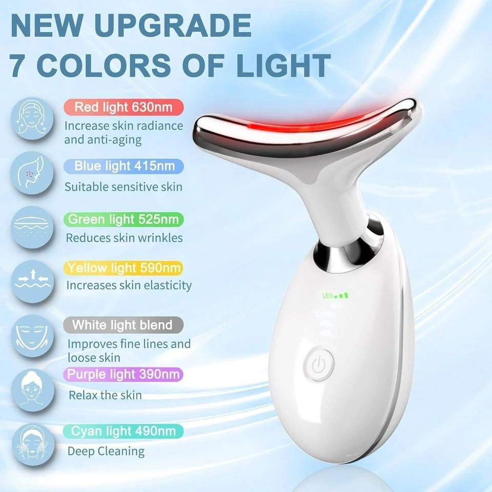 7-Color LED Face and Neck Massager - photo 2