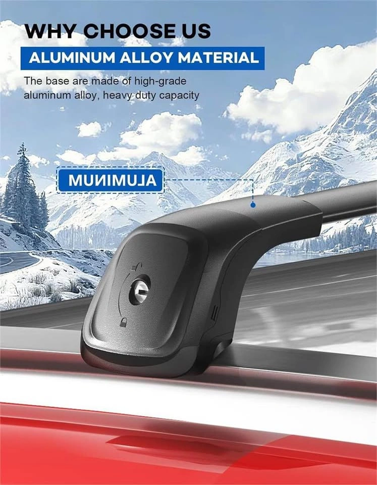 MUИIMUJA Roof Rack Cross Bars for BMW X3 2018+ - photo 4