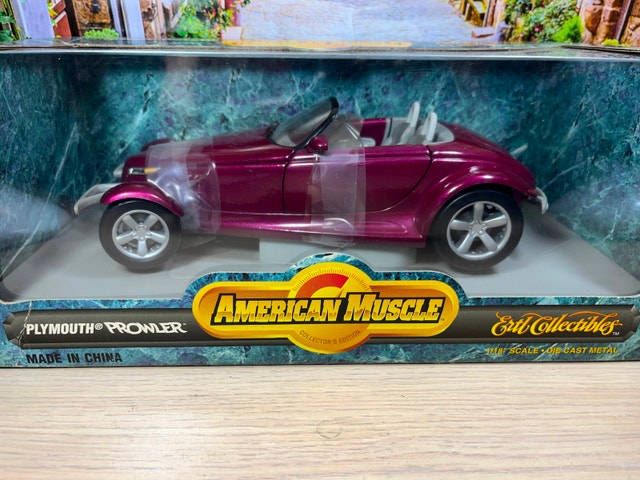 1:18 Ertl American Muscle Plymouth Prowler diecast Model Car New - photo 3