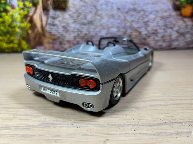 1:24 Made in Italy 1995 Ferrari F50 diecast Model car No Box - photo 4