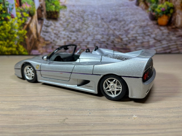 1:24 Made in Italy 1995 Ferrari F50 diecast Model car No Box - photo 5