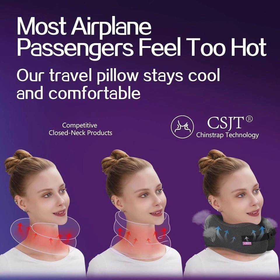 CSJT Travel Pillow with Chin-Strap Technology - photo 2