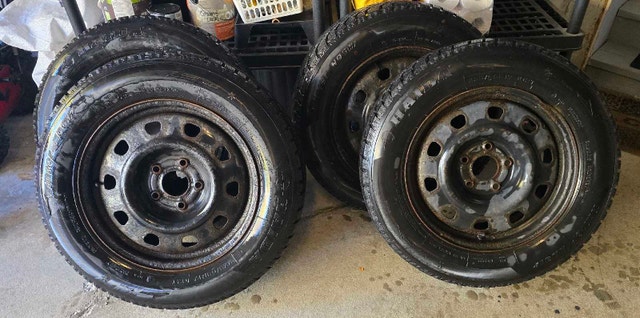 Haida HD617 4-winter tires on rims