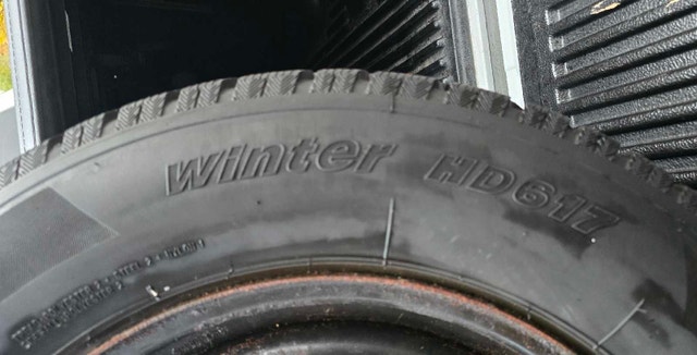 Haida HD617 4-winter tires on rims - photo 4