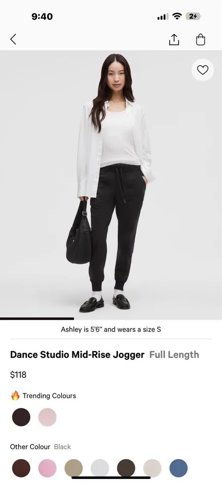 Dance Studio Mid-Rise Jogger image indicator(2)