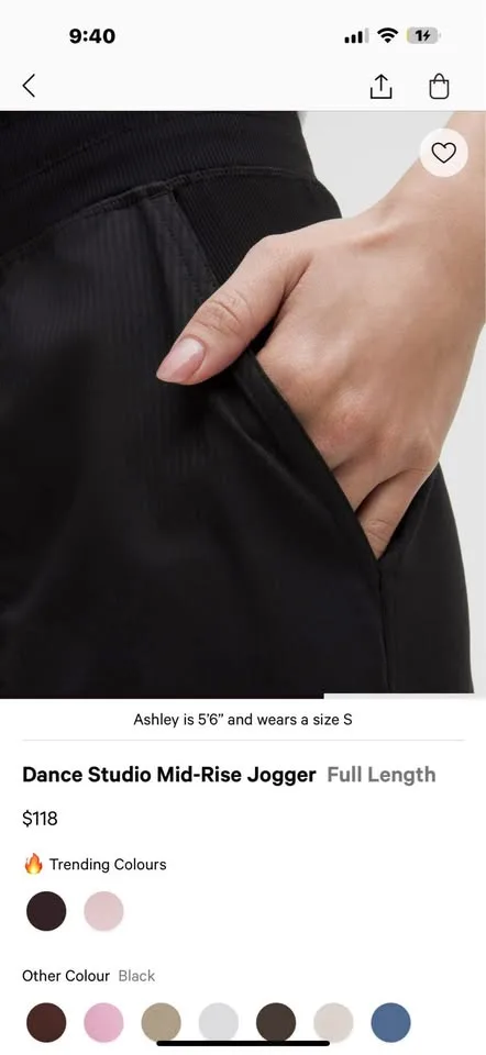 Dance Studio Mid-Rise Jogger image indicator(4)