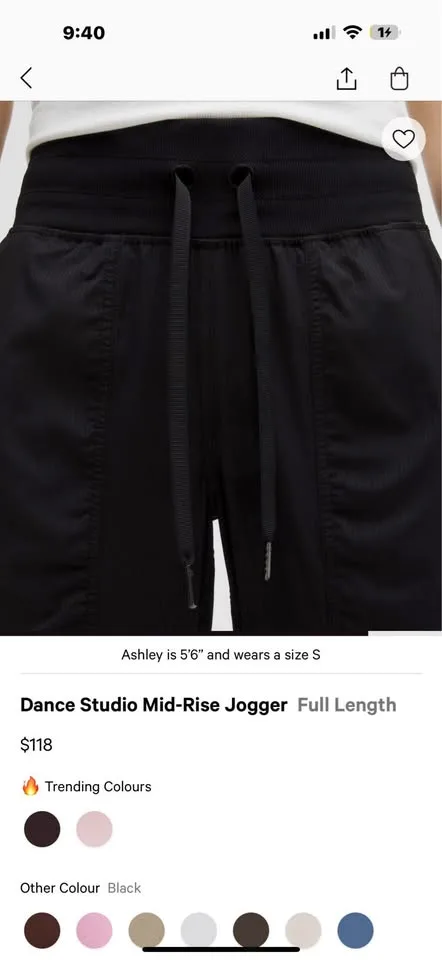 Dance Studio Mid-Rise Jogger image indicator(5)