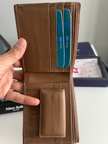 Allen Solly Men's Genuine Leather Bifold Wallet - photo 4