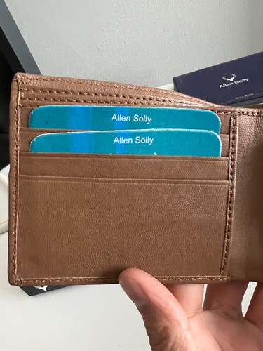Allen Solly Men's Genuine Leather Bifold Wallet - photo 5