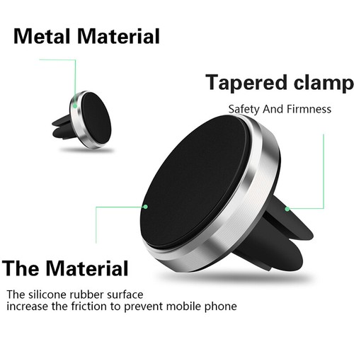 Magnetic Phone Holder/Mount for Car (2 Packs) - photo 3