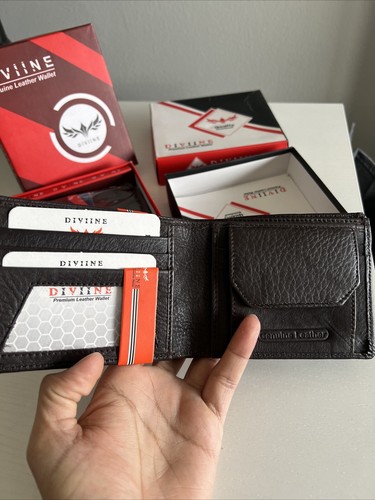 Men’s Leather Wallet Dark Brown - photo 5