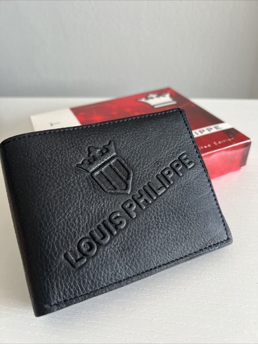 Leather Wallet - Black Bi-fold - photo 2