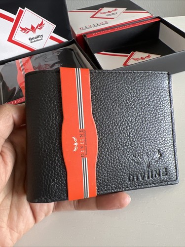 Men’s Leather Wallet - Black