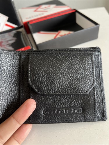 Men’s Leather Wallet - Black - photo 4