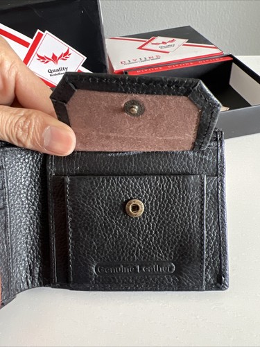 Men’s Leather Wallet - Black - photo 5